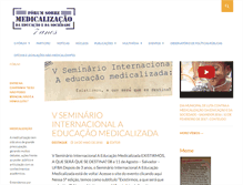 Tablet Screenshot of medicalizacao.com.br